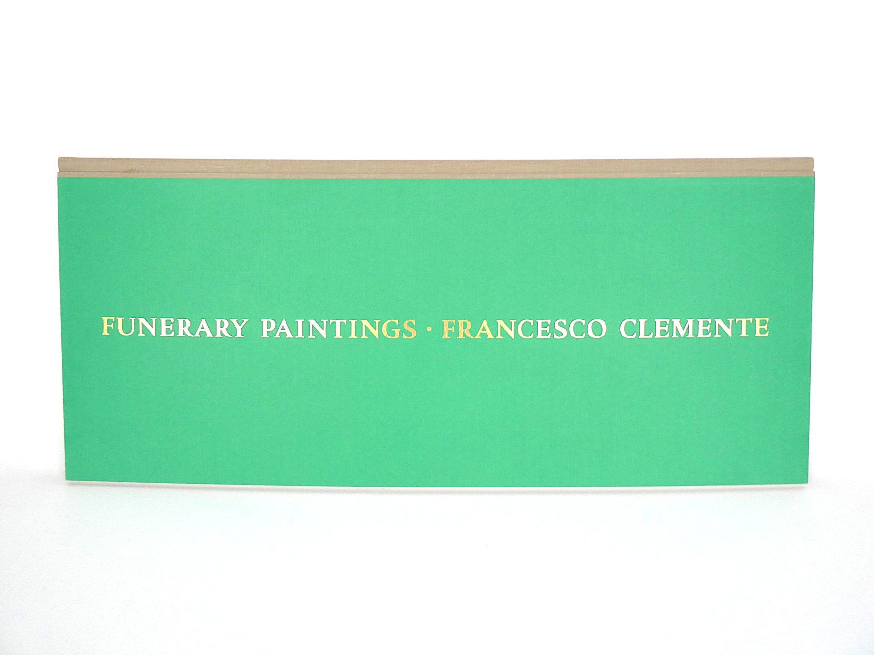 Libri: Funerary Paintings - Francesco Clemente, signiert – Usato da Urtenen-Schönbühl venduto da Restwert_Schoenbuehl 1