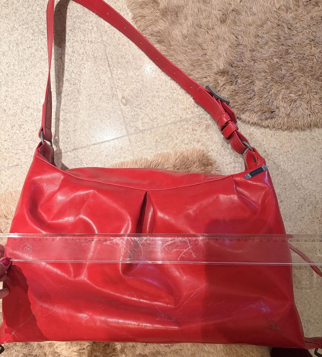 Freitag Taschen: Rarität; Rote Freitag Reference Tasche – Neu (gemäss Beschreibung) aus Arlesheim von nat_v52w 7
