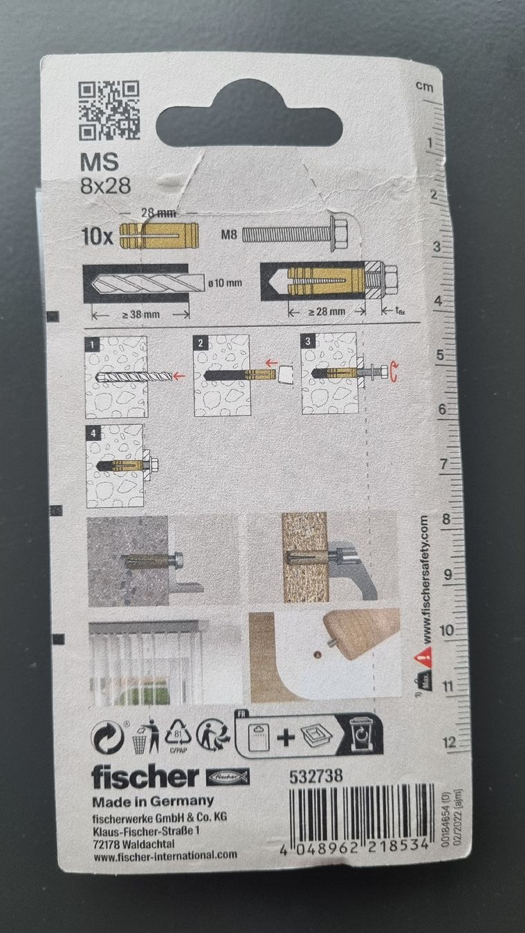 Eisenwaren: Messingdübel MS 8x28 – Neu (gemäss Beschreibung) aus Zürich von mdiscover 1