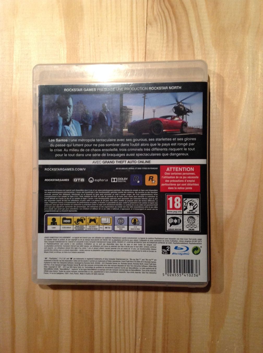 Giochi: jeux PS 3 - GTA V – Usato da Vuiteboeuf venduto da broticaire 1