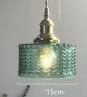 Lampe Suspendue  Style nordique moderne en pierre de verre