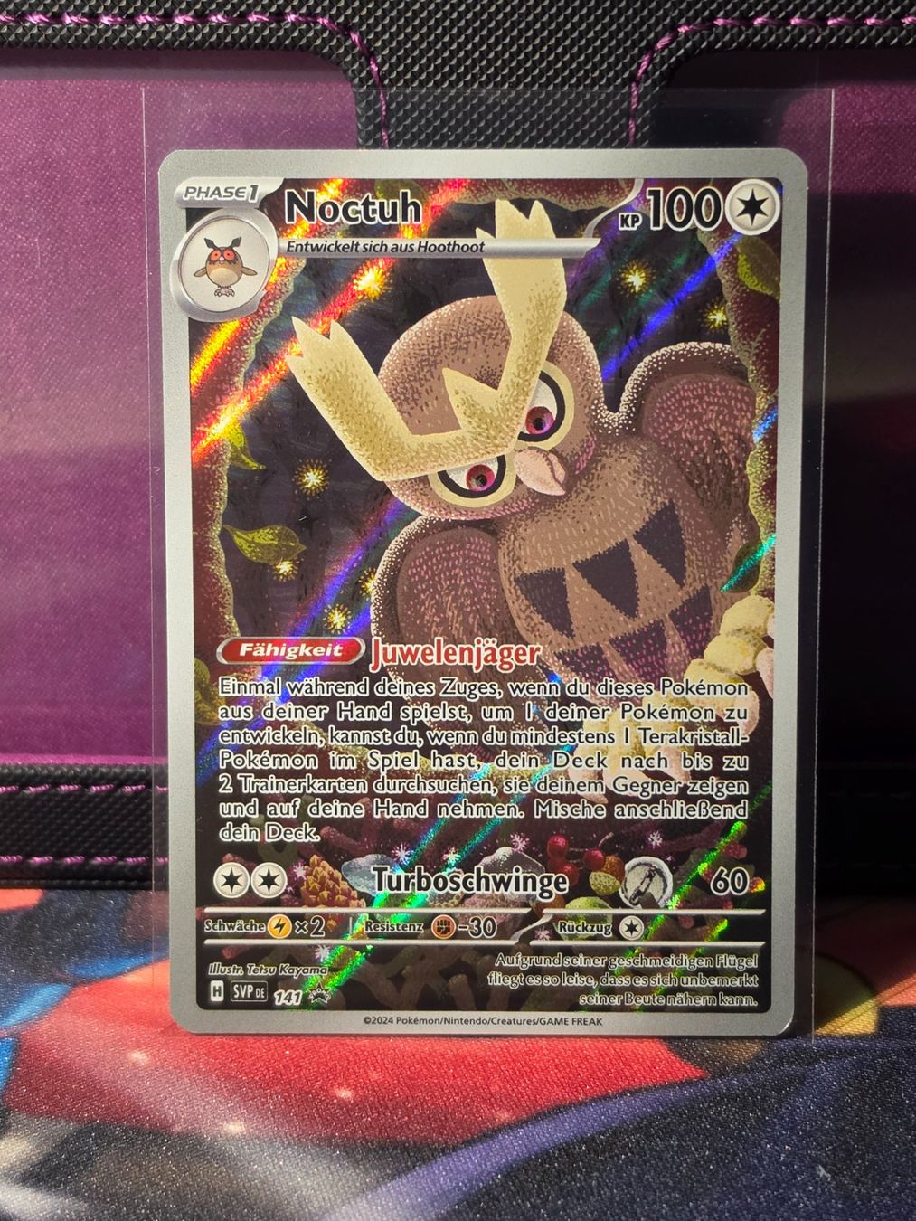 Pokémon Sammelbilder & Trading cards: Noctuh Promo 141 – Gebraucht aus Binningen von oscark77