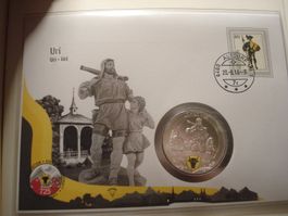 Medaillenbrief 2016, 725 Jahre Eidgenossenschaft, URI