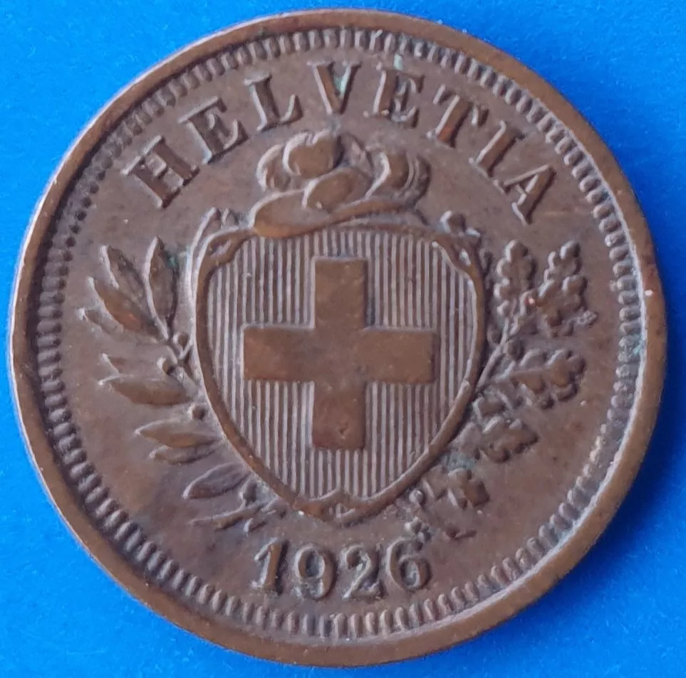 Tutti le monete: 1 Rappen 1926 – Usato da Egerkingen venduto da Acc1