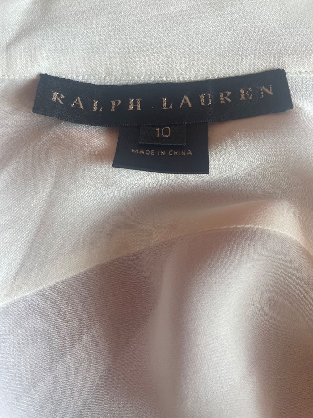 Ralph Lauren Camicette: Ralph Lauren Camicia  100% Seide Seta Soie – Usato da Minusio venduto da Pink222 2