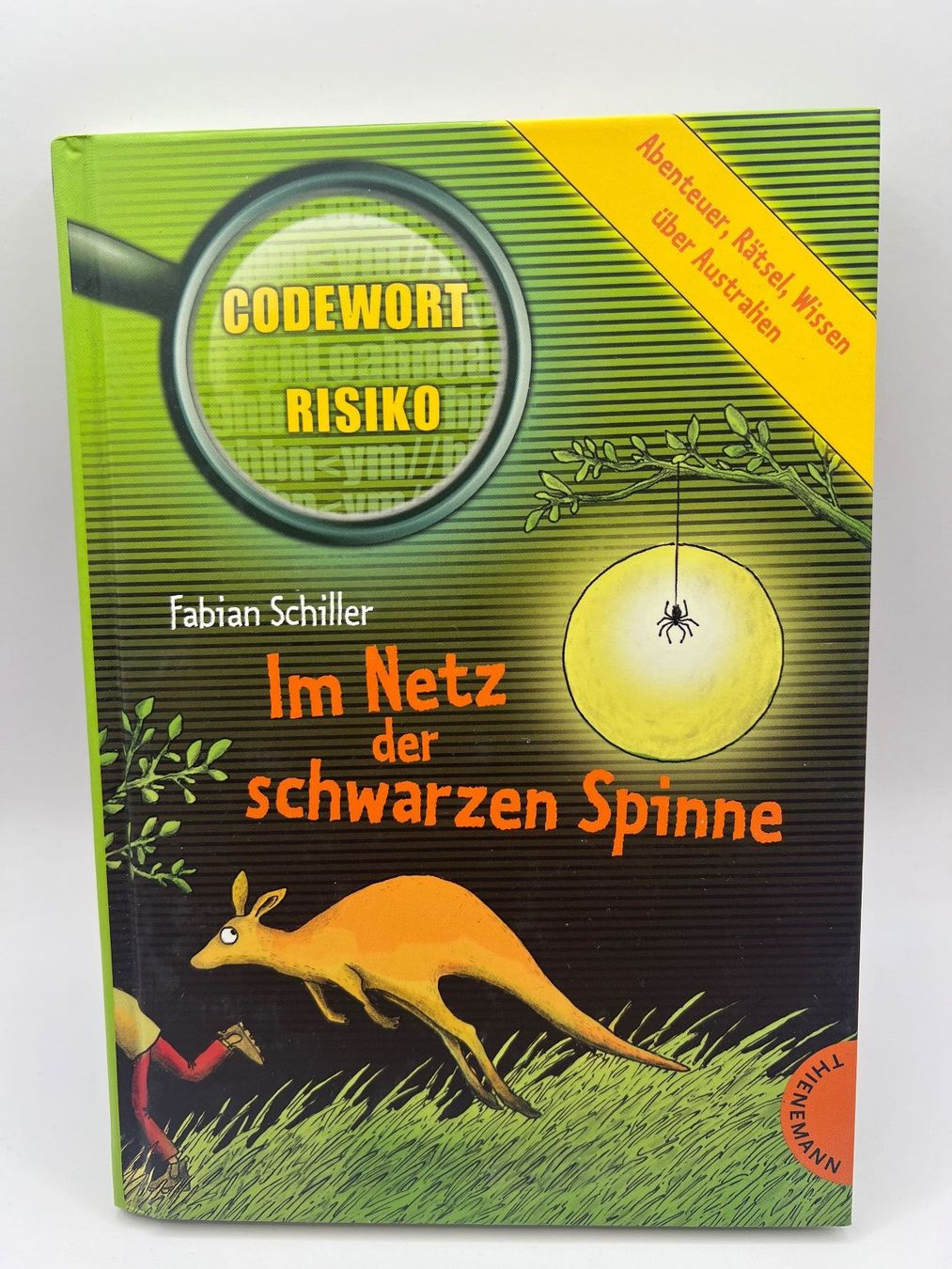 Bücher: 📖 Im Netz der schwarzen Spinne Codewort Risiko1 F. Schiller – Neu und originalverpackt aus Vaduz von NotNeeded
