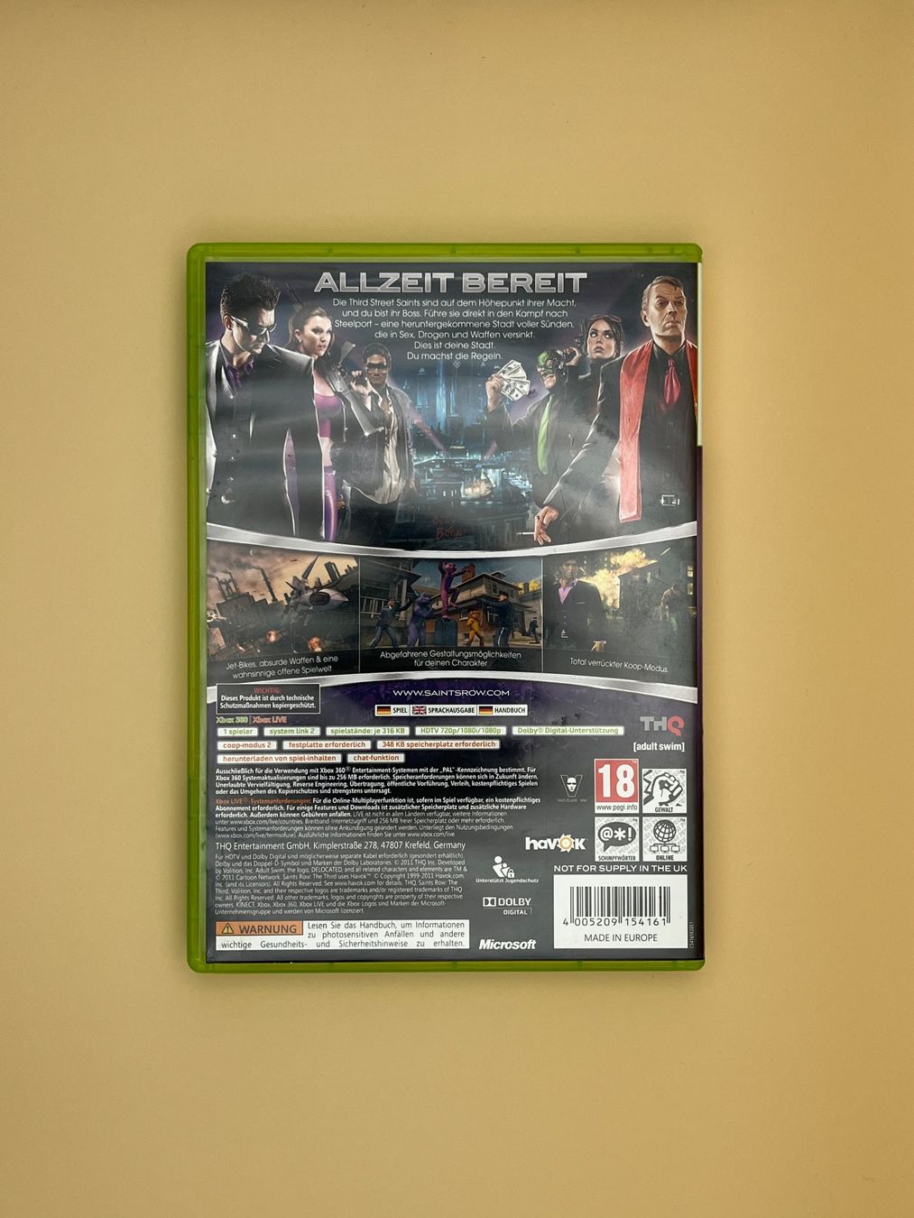 Microsoft Giochi: XBOX 360 / Saints Row / The Third – Usato da Kölliken venduto da sergesellsretro 1