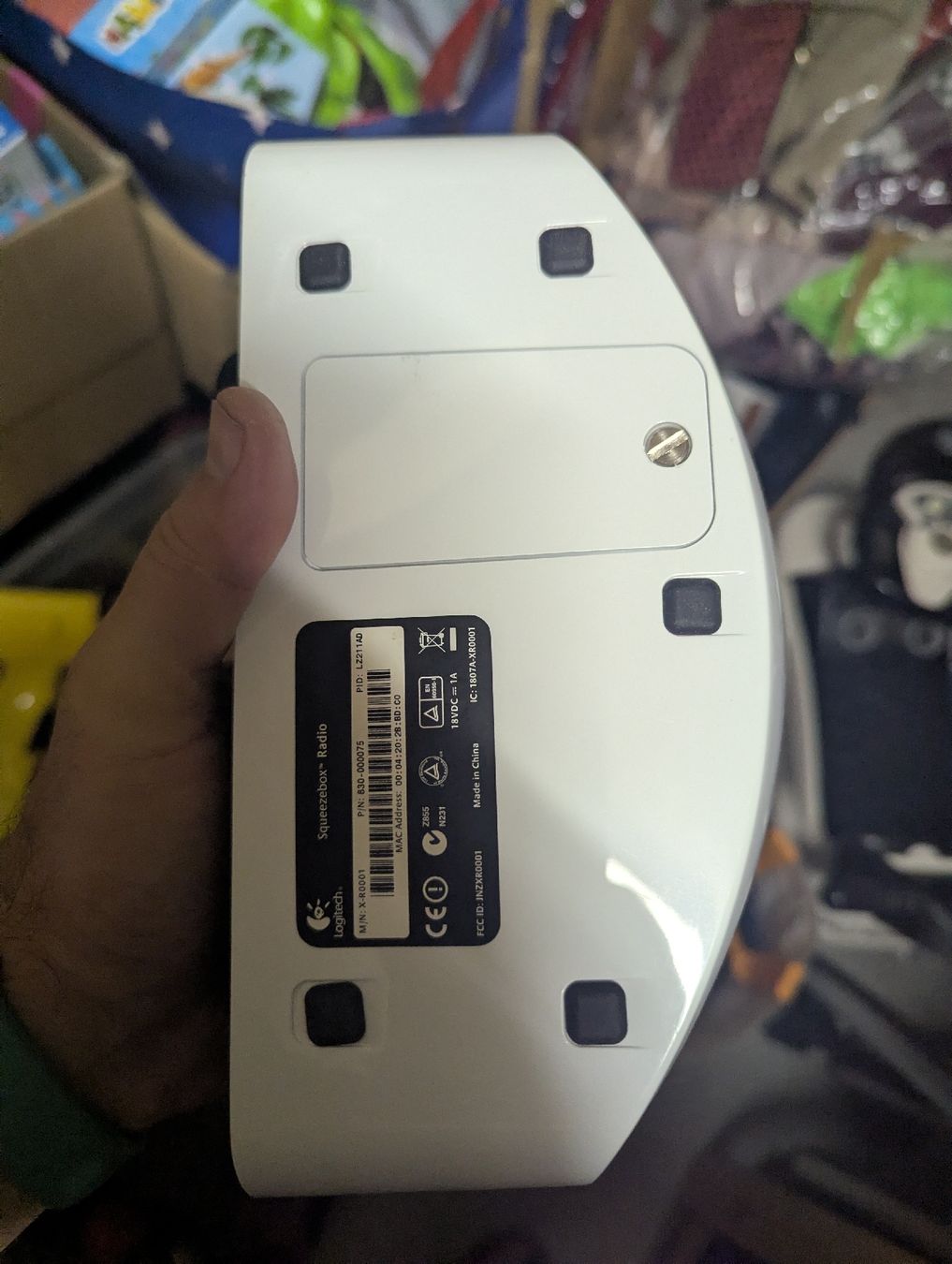 Lettore multimediale portatile: Logitech Squeezebox Musikplayer  ab 1. – Usato da Bülach venduto da alex_raul 1