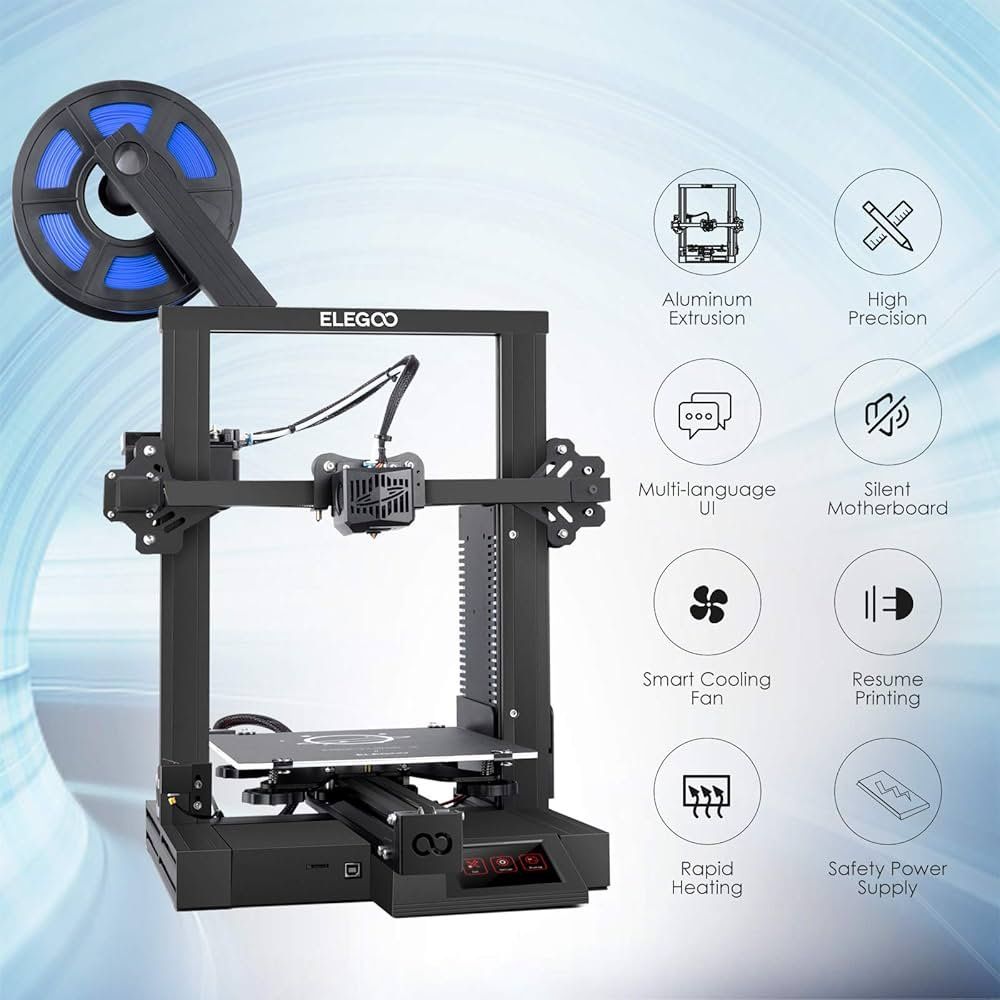 Elegoo Imprimante 3D: Elegoo Neptune 2 - 3D Printer / 3D Drucker – Neuf (Voir description) à Pieterlen par mesut16 2