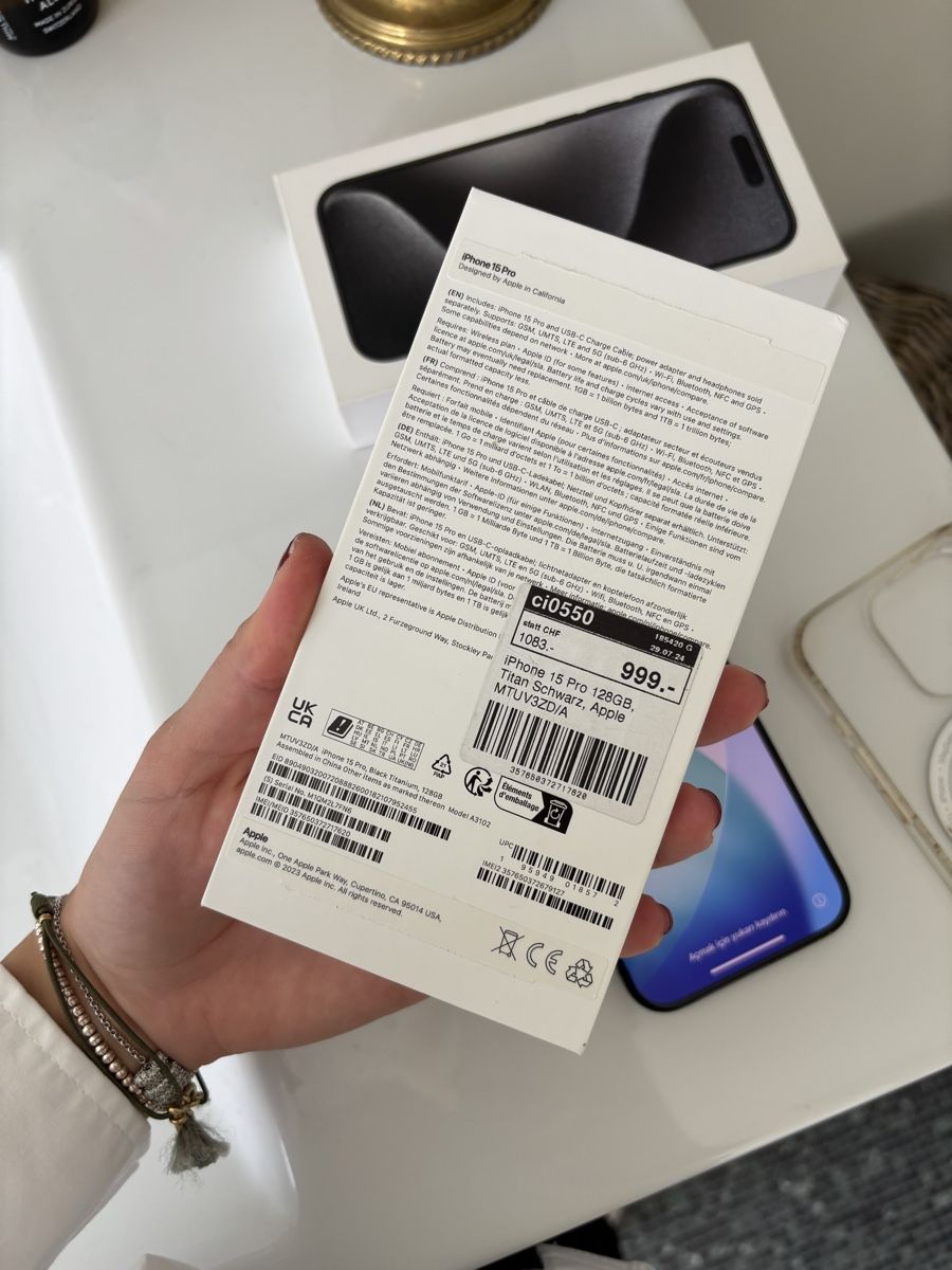 Apple Handys / Smartphones: iPhone 15 Pro  – Gebraucht aus Zürich von Flo021000 1