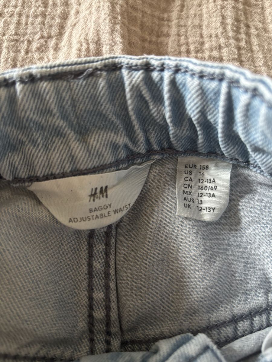 H&M Hosen: Baggy Jeans 158 H&M – Gebraucht aus Vordemwald von tiw_x56r 1