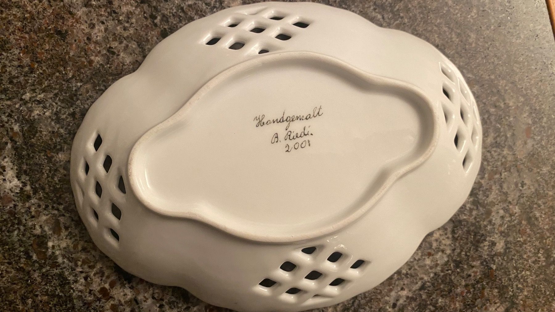Servierplatten: Porzellan Schale – Gebraucht aus luzern von bar_5gtr 3