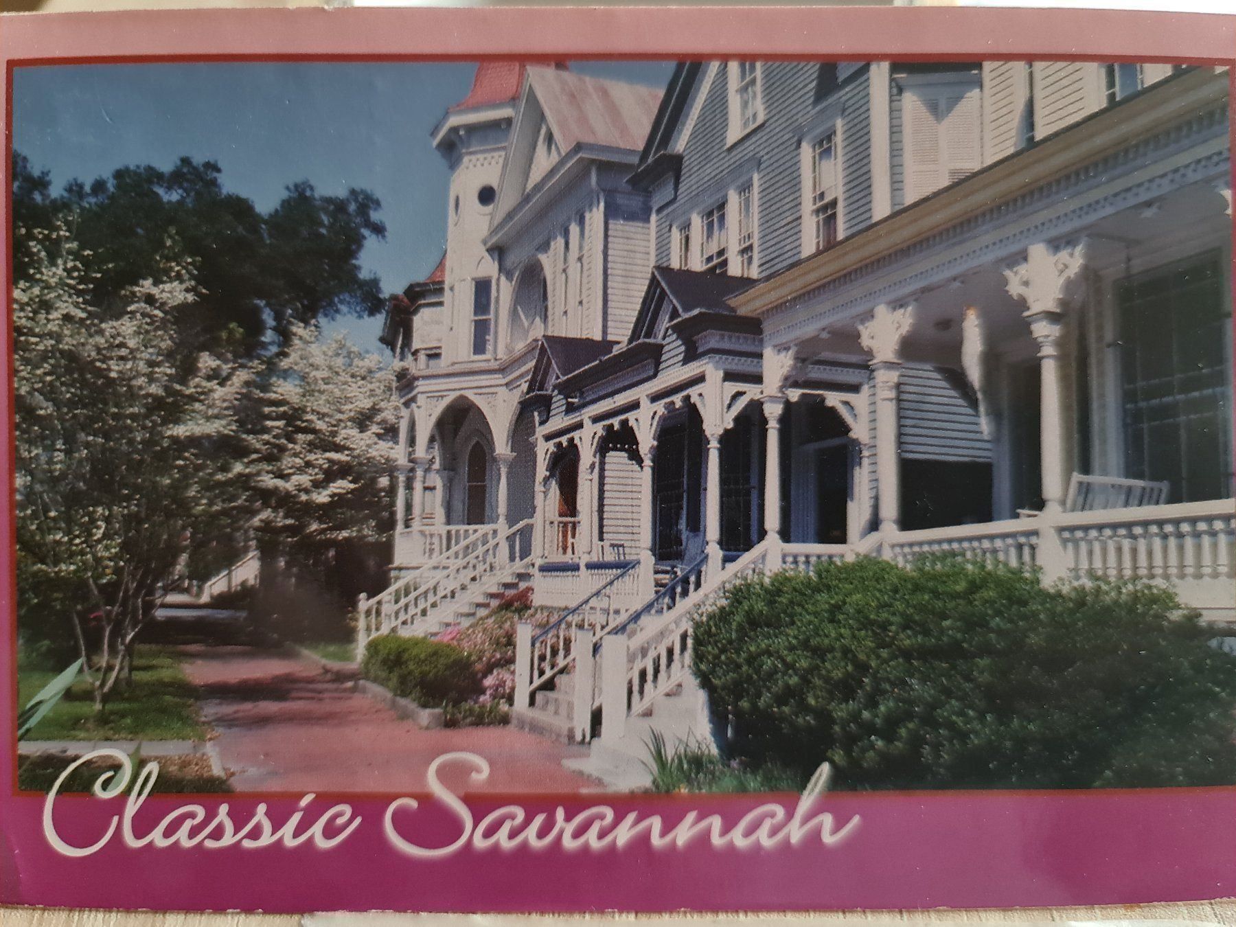 Cartoline postali: Ansichtskarte Classic Savannah Georgia USA – Usato da Dintikon venduto da Vexi