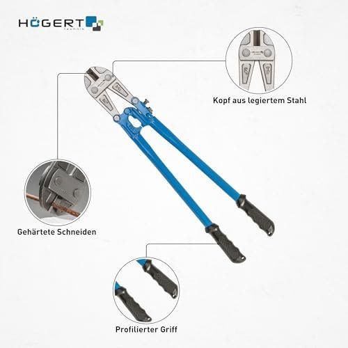 Tutti gli attrezzi: TECHNIK Bolzenschneider Stangenschere 600mm Professionelle – Nuovo e nell'imballaggio originale da Hundwil venduto da pac_6jh8 4
