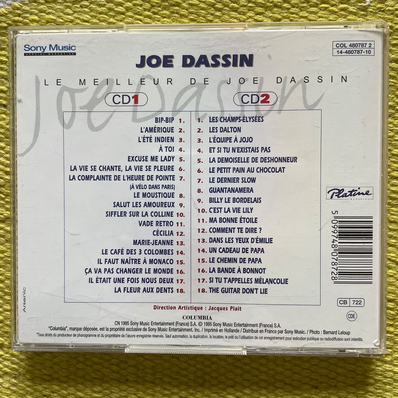 CDs: JOE DASSIN-2CD LE MEILLEUR JOE DASSIN – Gebraucht aus Rorschacherberg von CD-Roli 1