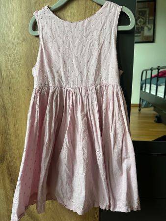 Mini Boden Pink Flower dress 5-6yrs