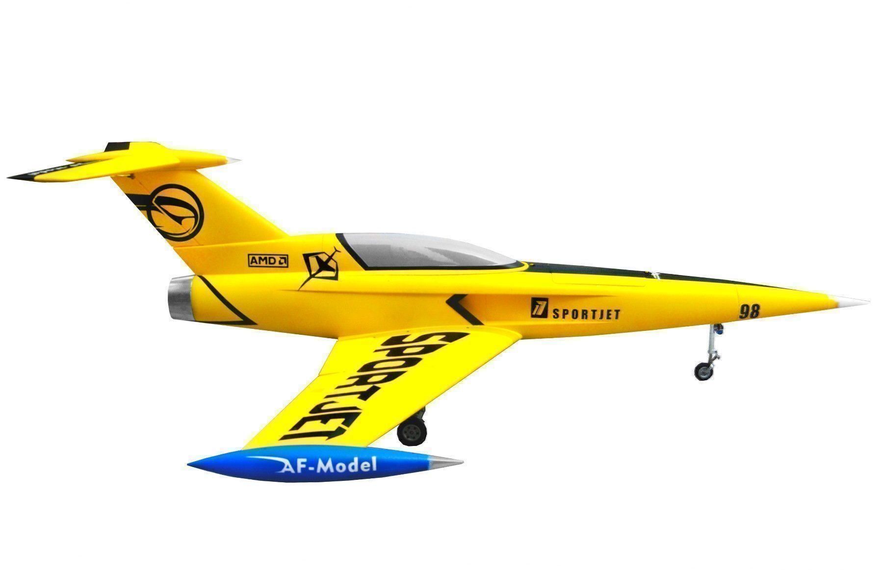 RC Modellbau: Super Sport Jet - Turbin-Version, Spw 1245mm, AF-Model – Neu und originalverpackt aus Entlebuch von Hebu 1