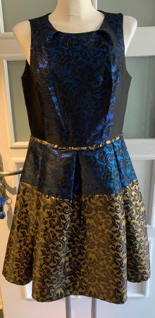Badgley Mischka  Abend Party Cocktail Kleid Gr.42, NEUw.