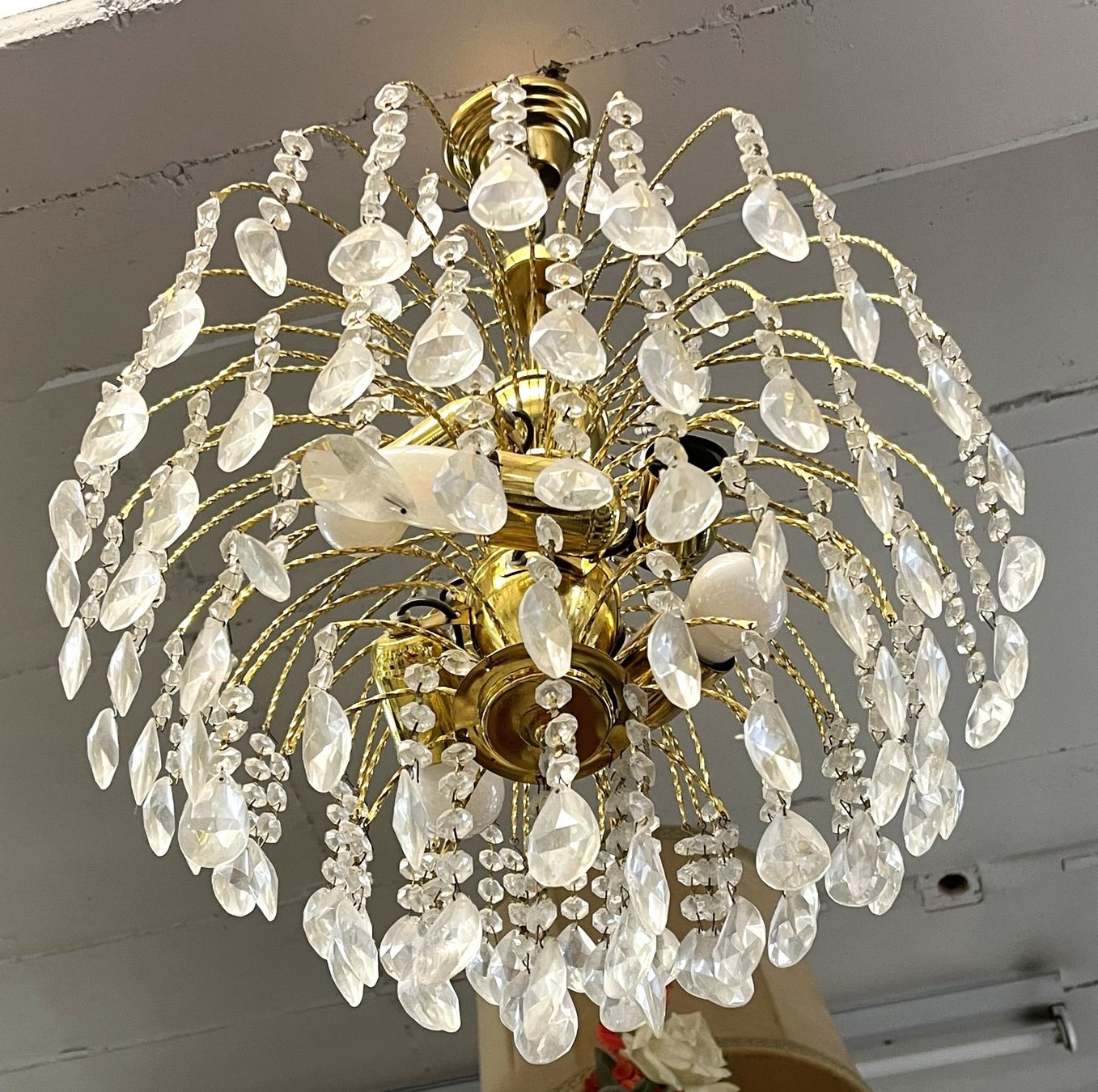 Lampadari & plafoniere: Kristall Deckenlampe – Usato da Oftringen venduto da Vucki 1