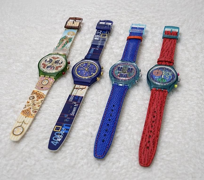 Orologi: Swatch Art Highlight Set + Collector Box – Usato da Uster venduto da barkingarky01 1