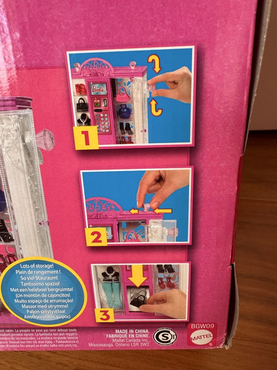 Barbie Case e mobili per bambole: Barbie Modeautomaat / Barbie Dreamhouse – Nuovo e nell'imballaggio originale da hägglingen venduto da tamayra 2