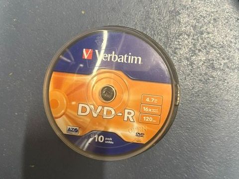 Tutti i DVDs: Verbatim DVD-R 10 Pack 4.7GB – Nuovo e nell'imballaggio originale da Pfäffikon ZH venduto da thf_rqs2