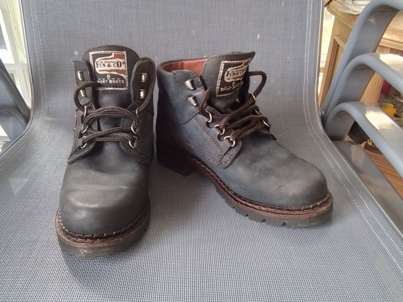 Herrenschuhe: Robuste Winterstiefel Fun & Co Gr.38 Lammfellfutter – Gebraucht aus Oberurnen von DVDL