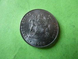 Südafrika 1988, 50 Cents   unzirk