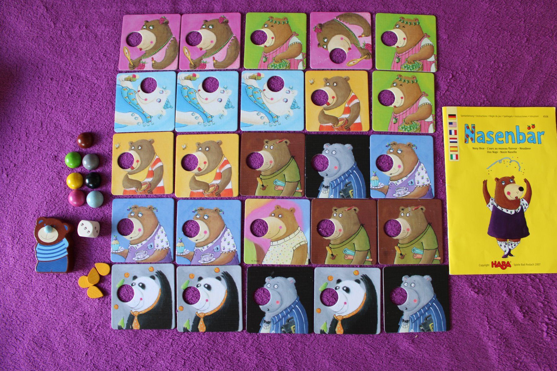 Haba Giochi: Haba Spiel - Nasenbär – Usato da Müllheim Dorf venduto da Seeeule01 3