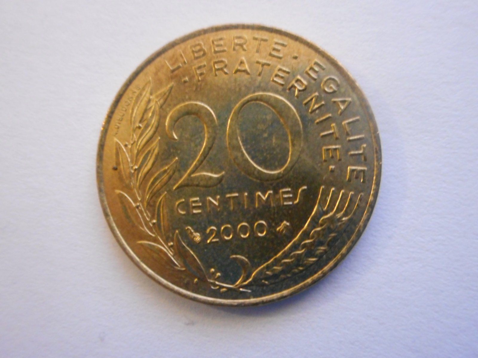 Tutti le monete: 2000   20 Centimes Frankreich unz – Nuovo (secondo la descrizione) da Kriegstetten venduto da pizlad2010 1