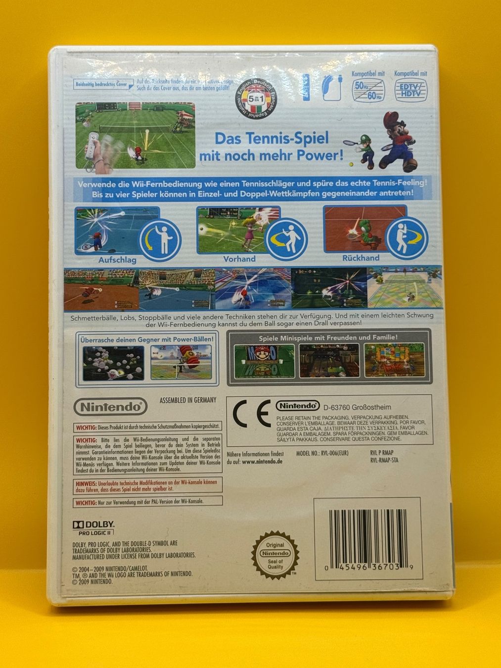 Nintendo Giochi: Mario Power Tennis - Nintendo Wii – Usato da Dietikon venduto da gab_qz7y 1