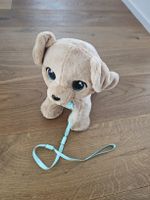 Plüschhund FurReal Friends mit Leine hellbraun neu