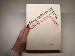BUCH: Innerschweizer Texte Schriftsteller Lexikon