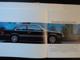 Prospekt Volvo 780 Bertone Jahrgang 1988 Rarität