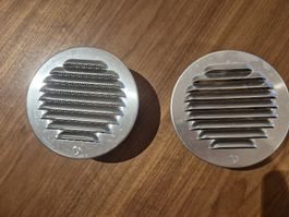 Depping Wetterschutzgitter alu, mit Stutzen und eines Gitter