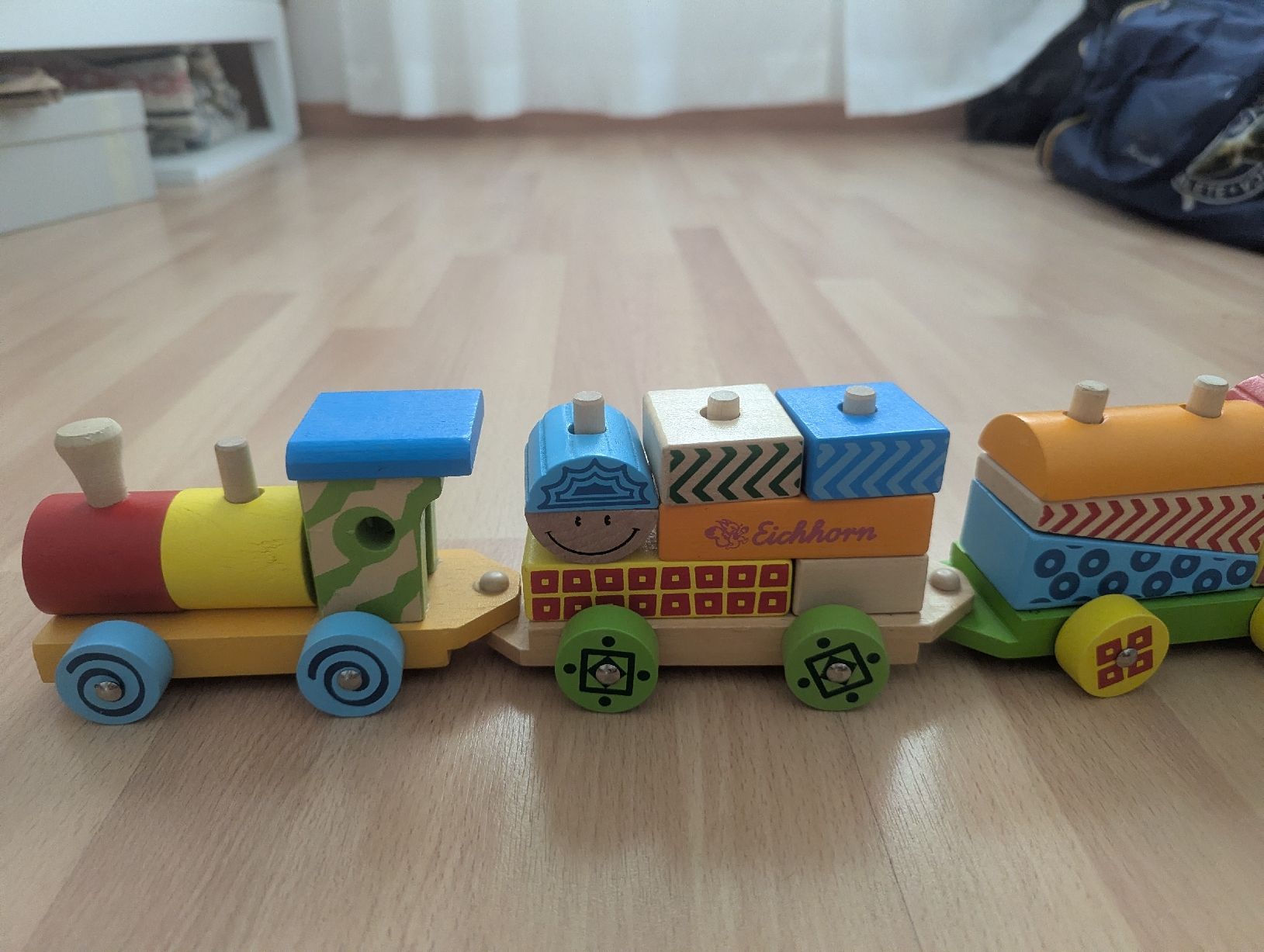 Eichhorn Spielzeuge: Petit train à bois avec pieces – Neu (gemäss Beschreibung) aus Lausanne von sar_q7d5 3
