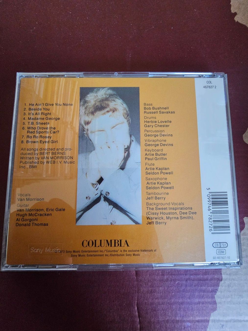 CDs: CD - Van Morrison – T.B. Sheets (Blues Rock) – Gebraucht aus Biberist von Foolio0 1