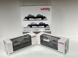 Märklin 46408 Autotransportwagen-Set / Epoche lll