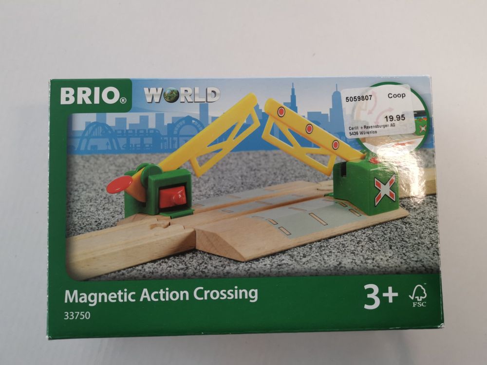 BRIO WORLD Magnetic Action Crossing 33750 | Kaufen auf Ricardo