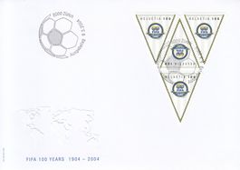 SBK 1110 im 4er-Block FDC