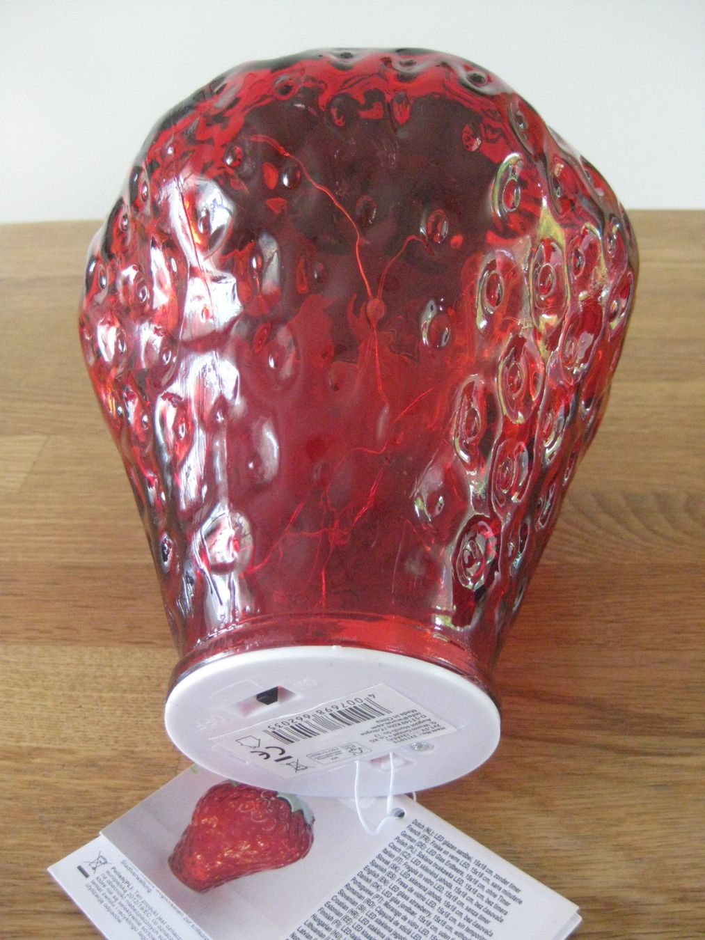 Tutte le decorazioni: Schöne Glas Erdbeere ich kann leuchten – Nuovo (secondo la descrizione) da Romanshorn venduto da Wazoohandlung 2