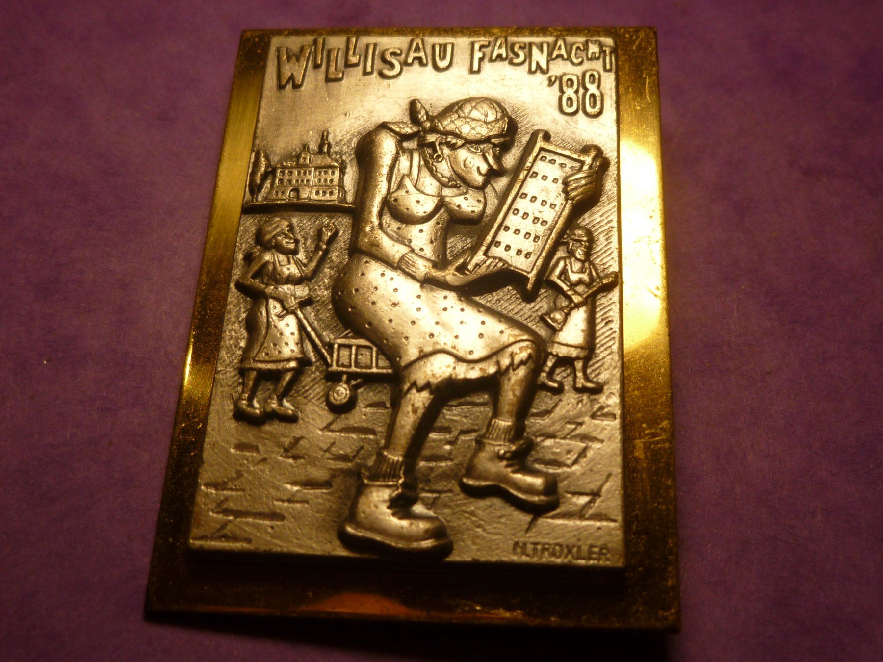 Plaquettes & Badges: WILLISAU 1988 GOLD – D'occasion à Ried (Muotathal) par Mandarin02