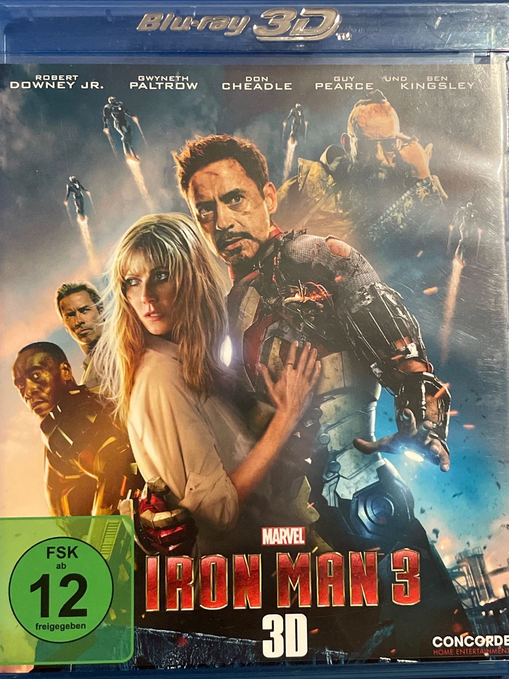 Tutti i DVDs: Iron Man 3  3D   (2013) – Nuovo (secondo la descrizione) da Waldenburg venduto da Gonzo8