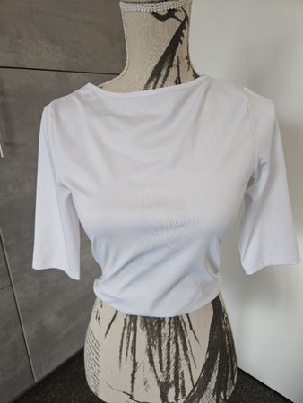 Neuwertiges, weisses Shirt, Gr. S 