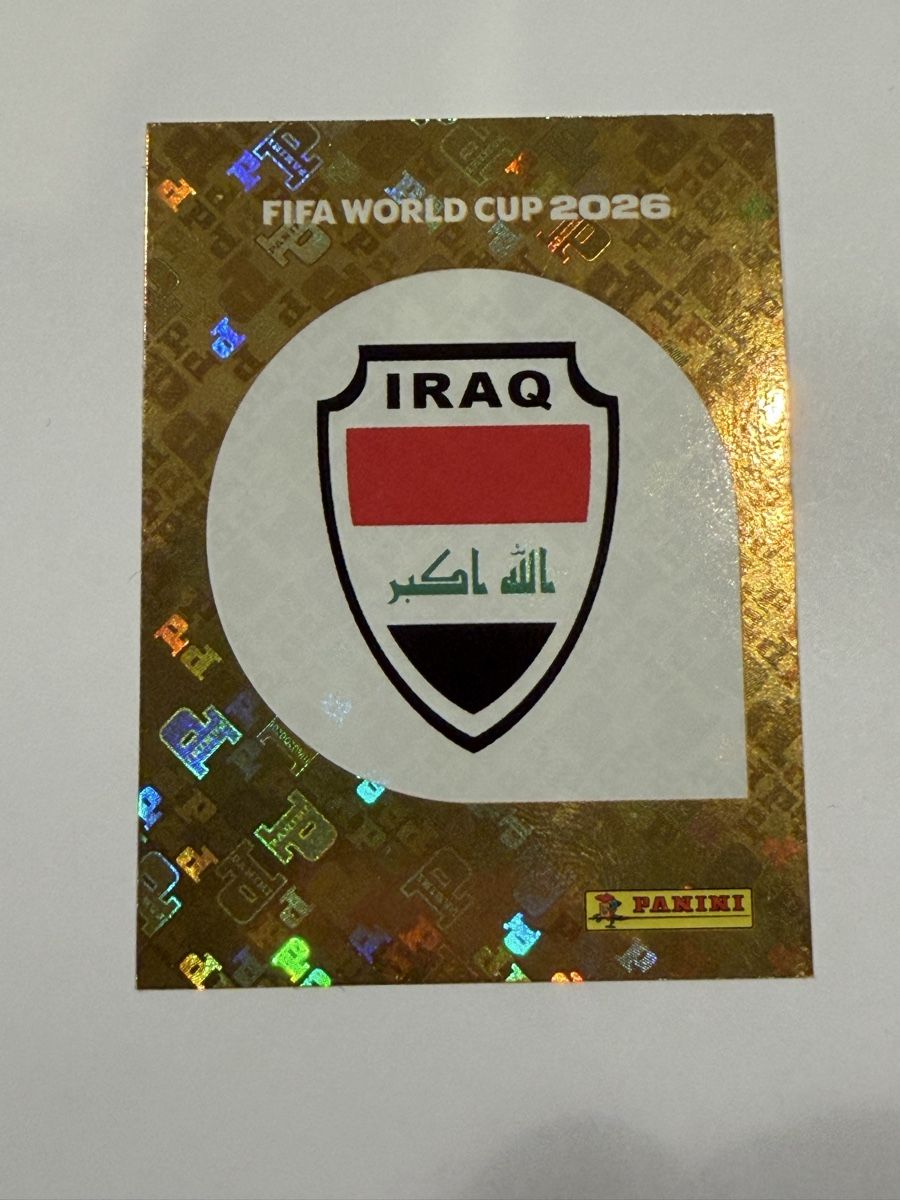 Panini Carte collezionabili: Panini WM 2026 Irak IRQ 1 – Nuovo (secondo la descrizione) da Reinach BL venduto da Pepe2412