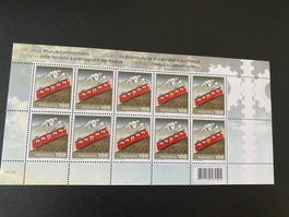 2014 Kleinbogen ** 125 Jahre Pilatus Zahnradbahn postfrisch