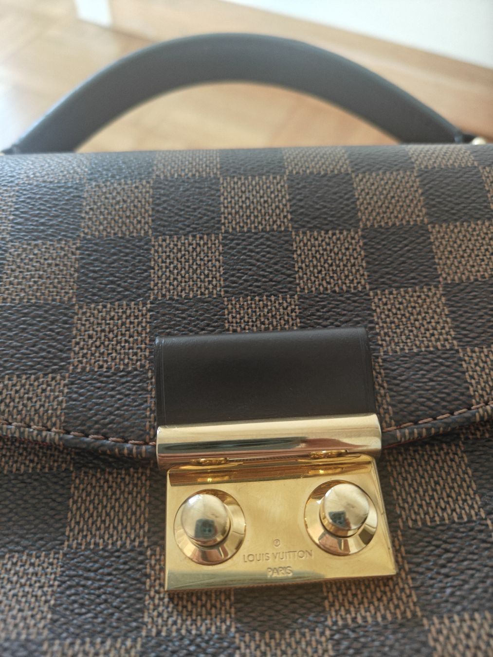 Louis Vuitton Taschen für Damen: Louis Vuitton Croisette Damier Ebene – Gebraucht aus Birsfelden von pepponen 3