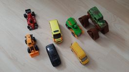 K..81 R) diverse alte Autos Spielzeuge