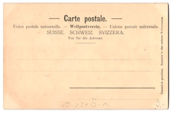 Cartoline postali: Relief-AK Silenen, Lungenstutz im Madera – Usato da Berlin venduto da bartko-reher 1