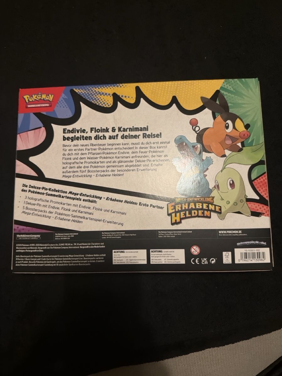 Pokémon Sammelbilder & Trading cards: Pokémon Deluxe Pin Collection Mega Evolution First Partner – Gebraucht aus Zürich von TCG_JK 1